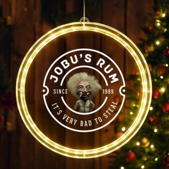 Discover Jobu's Rum "It's very bad to steal" - since 1989 - Jobu - LED Christmas Window Lights