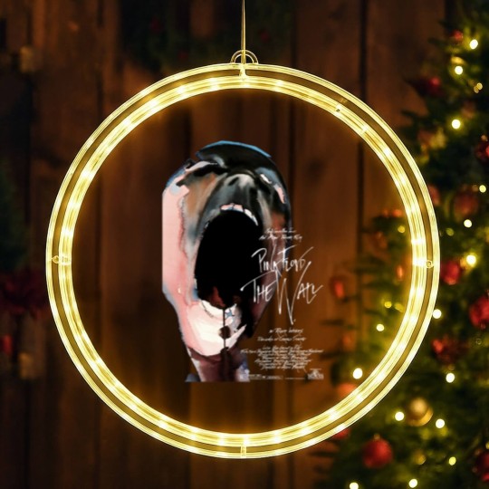 Discover The Pink Wall Poster LED Christmas Window Lights