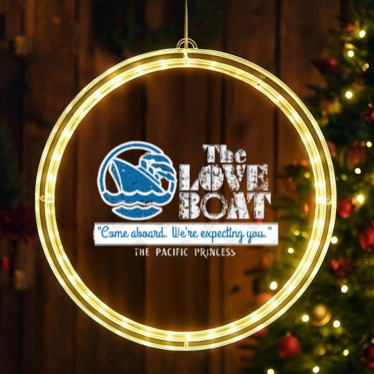 Discover The Love Boat, distressed - The Love Boat - LED Christmas Window Lights