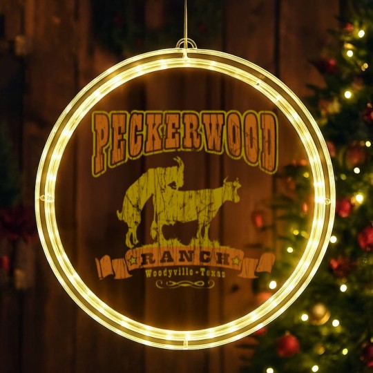 Discover Peckerwood Ranch LED Christmas Window Lights