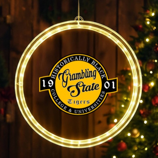 Discover Grambling 1901 State University Apparel LED Christmas Window Lights T shir