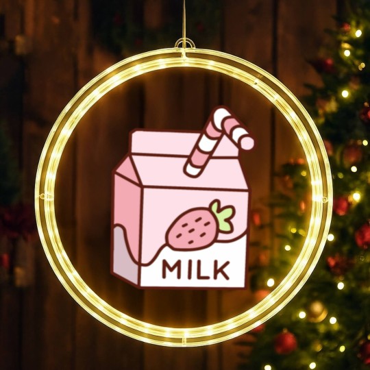 Discover YesStyle strawberry milk LED Christmas Window Lights