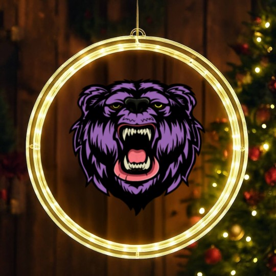 Discover Angry Bear Aggressive LED Christmas Window Lights