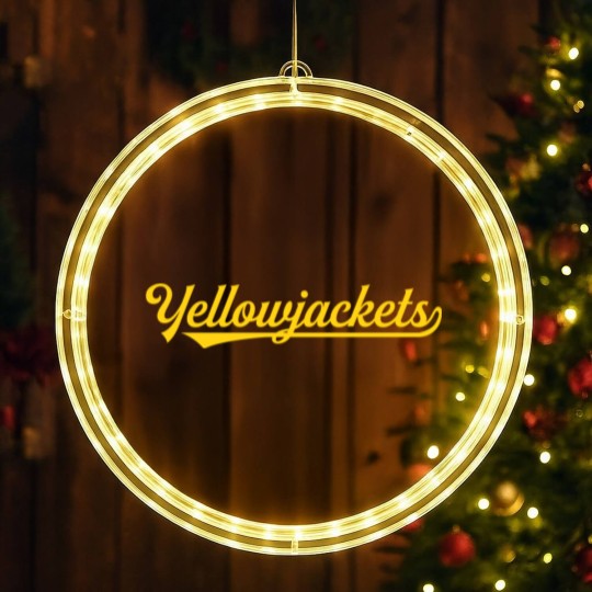 Discover Yellowjackets LED Christmas Window Lights