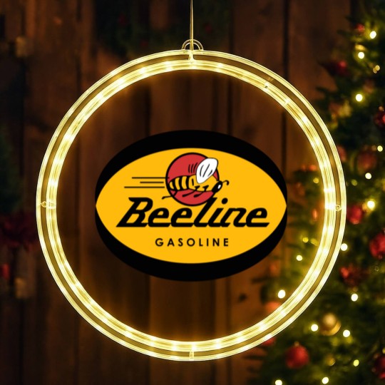 Discover Beeline Gasoline LED Christmas Window Lights