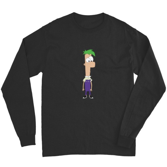 Discover Ferb Sticker2 Long Sleeves