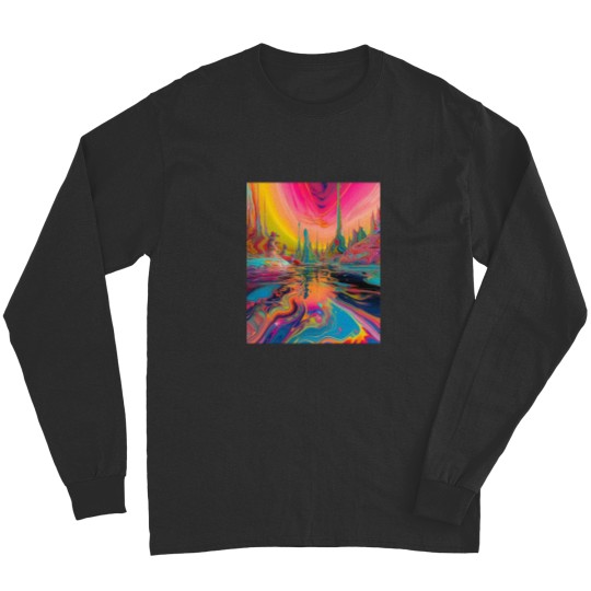 Discover s ParadiseCanvas Print Long Sleeves