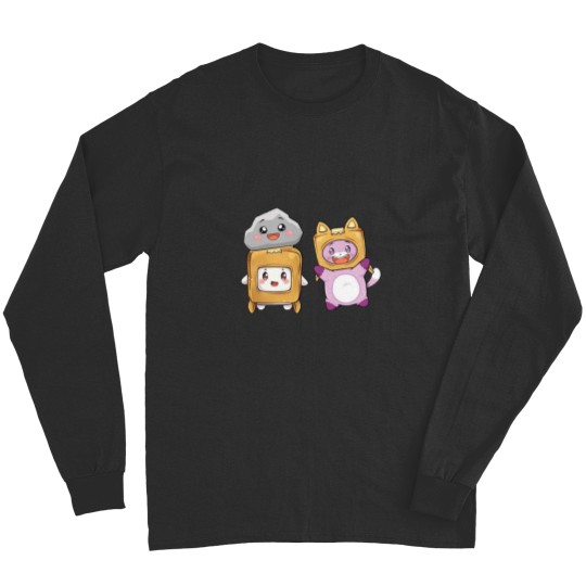 Discover Lankybox Boxy Rocky and Foxy Cute Long Sleeves