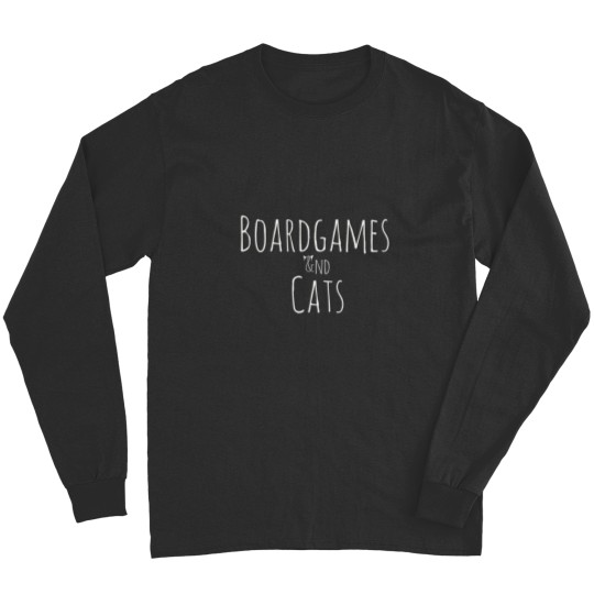 Discover Boardgames and Cats Long Sleeves