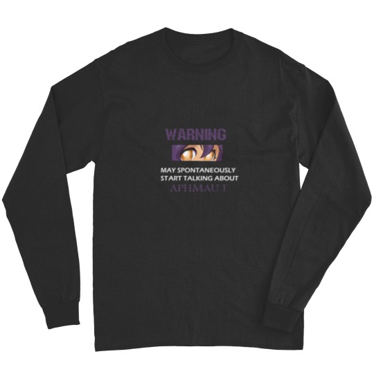 Discover warning  may spontaneously start talking about aphmau Long Sleeves