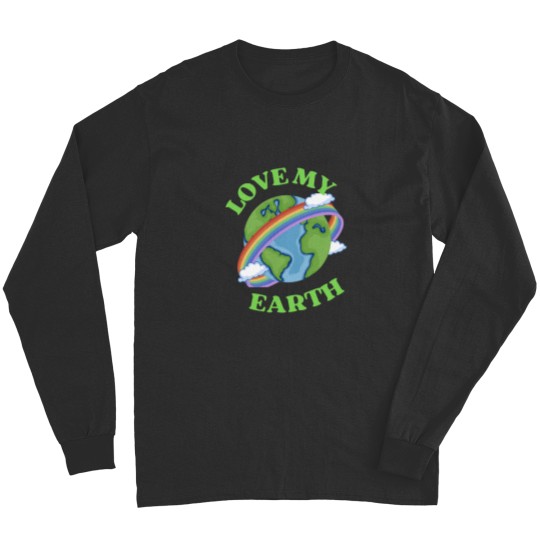 Discover Love My Earth, Gaia,Love mother earth, earth gift,climate activist,Our Climate Our world , cli Long Sleeves