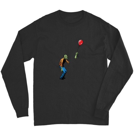 Discover Sad Zombie with Balloon Long Sleeves