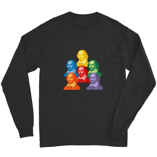 Discover The Bard William Shakespeare All Over Print Long Sleeves