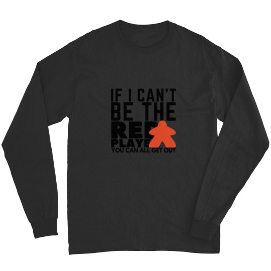 Discover Board Game Red Player Art Long Sleeves