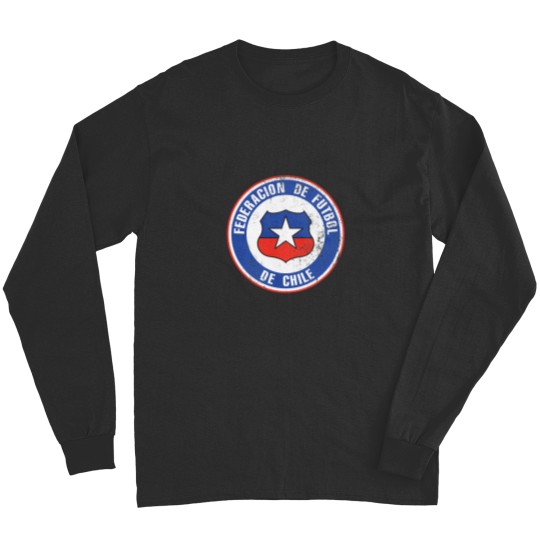 Discover Chile Soccer Flag Team Support Gift Long Sleeves