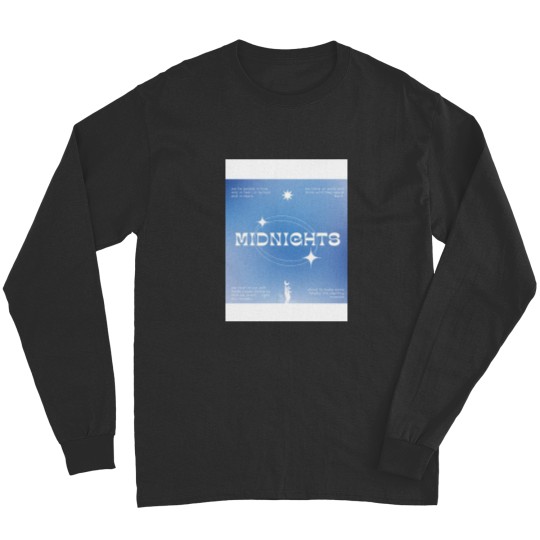 Discover MIDNIGHTS MINIMALIST POSTER TS10 Long Sleeves