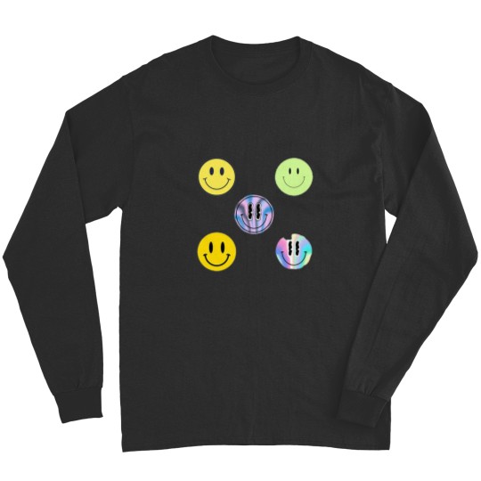 Discover Smiley Faces Pack Long Sleeves