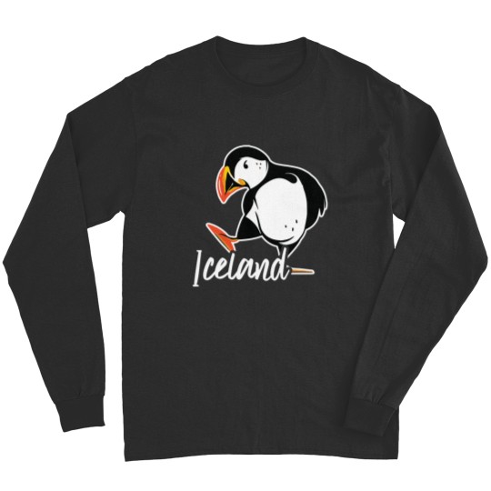 Discover Puffin Bird Iceland Long Sleeves