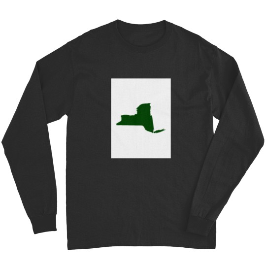 Discover Forest Green New York Baseball ¾ Sleeve Long Sleeves