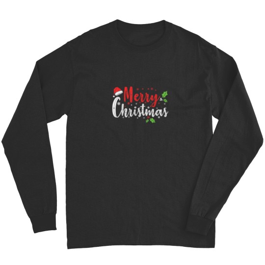 Discover Merry Christmas Xmas Winter Apparel Family And Kids Long Sleeves