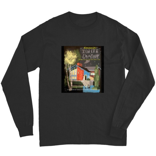 Discover To Serve Man The Another Twilight Zone Movie Big eye Science Fiction Long Sleeves