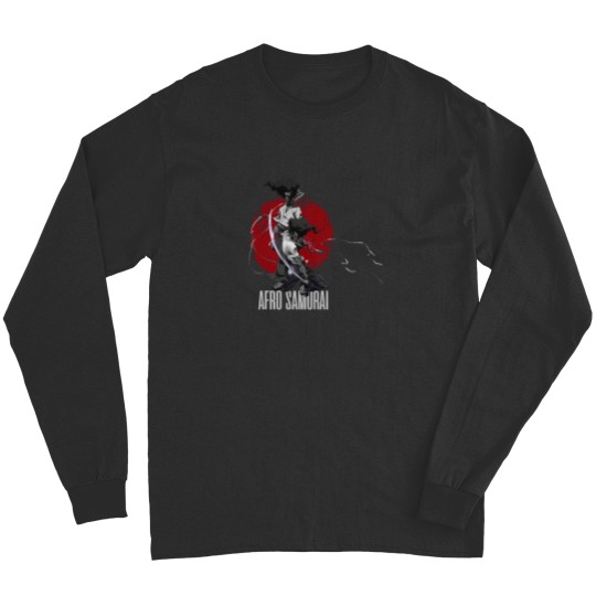 Discover afro dark samurai Long Sleeves