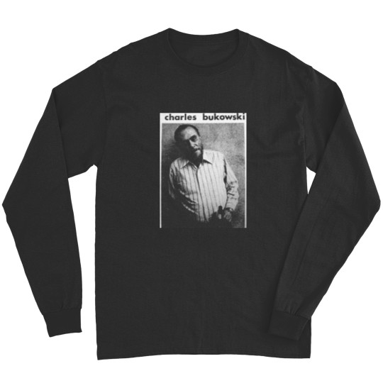 Discover Charles Bukowski Library Photo Study Tri-blend Long Sleeves