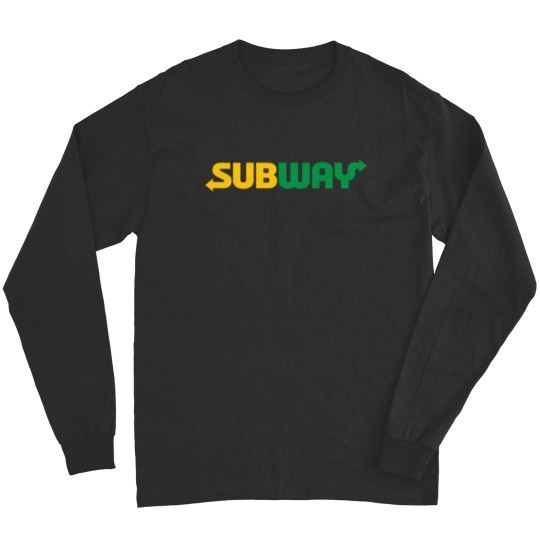Discover subways food logo Long Sleeves