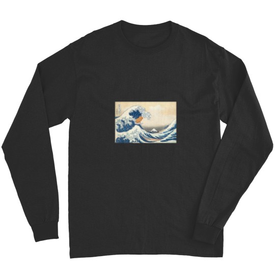 Discover Wave Capy bara Surfing Rodent Long Sleeves