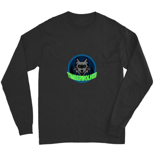 Discover Minesota Timberwolves Sticker Long Sleeves