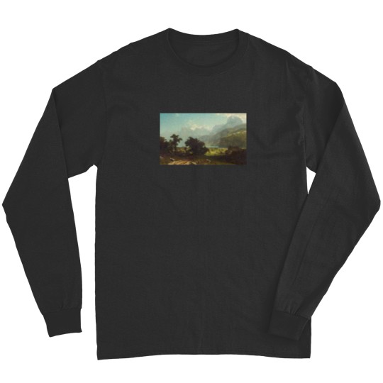 Discover Albert Bierstadt Lake Lucerne, 1858Active Long Sleeves