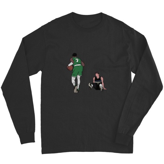 Discover Jaylen Brown Crosses Over Grayson Allen Long Sleeves