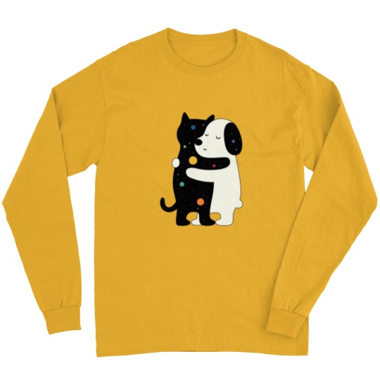 Discover Universe Soulmate AT LEAST MY CAT LOVES ME Long Sleeves