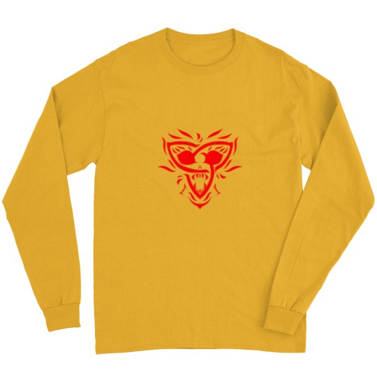 Discover Celtic knot Triquetra Skull Long Sleeves