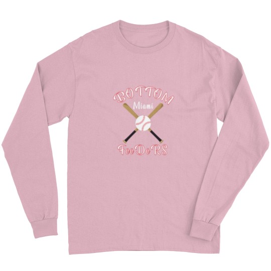 Discover Miami Bottom Feeders Baseball Gift Philadelphiaa Gift Long Sleeves