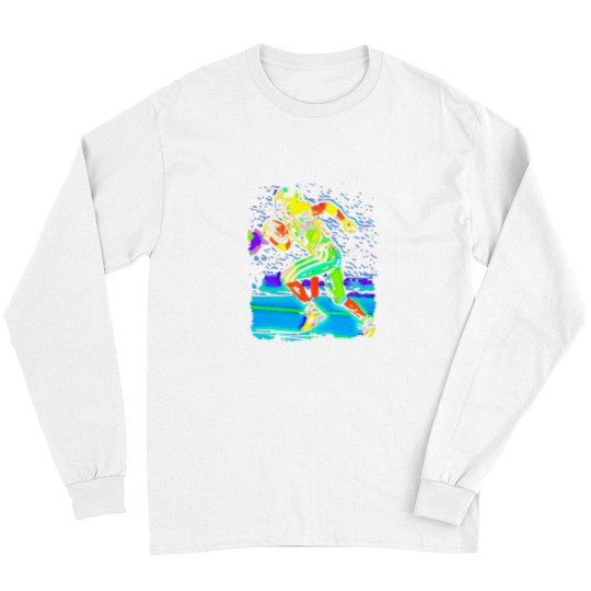 Discover American Football Touchdown Pop Art Long Sleeves