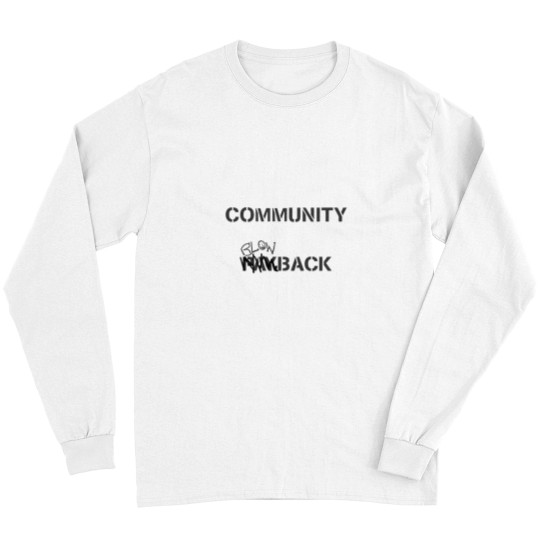 Discover Community Blowback Fitted Long Sleeves