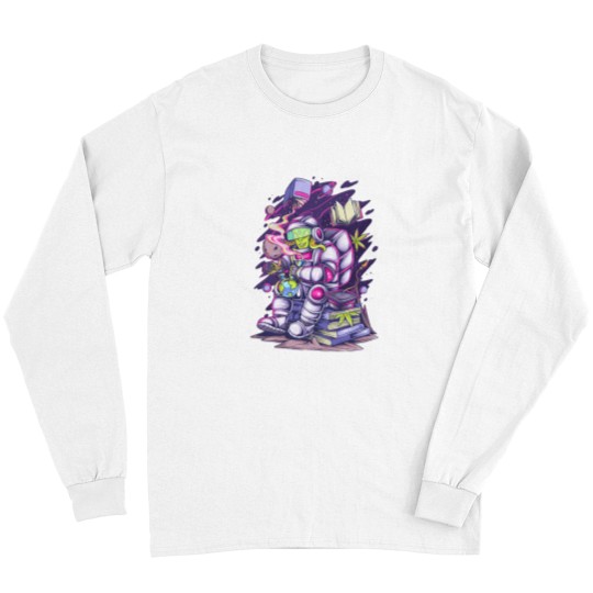 Discover Space Alien Long Sleeves
