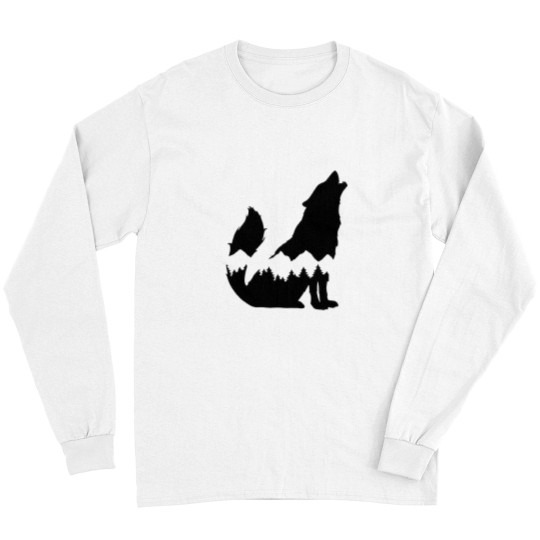 Discover Howling Wolf Mountain Long Sleeves