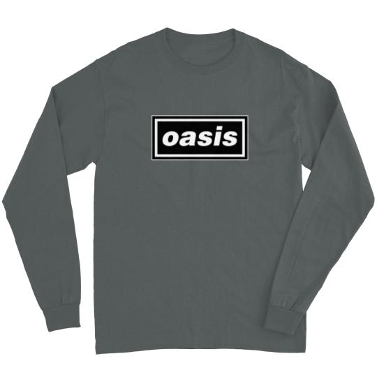 Discover Oasis graphic Long Sleeves | Oasis merch |  black and white graphic Long Sleeves | retro oasis Long Sleeves