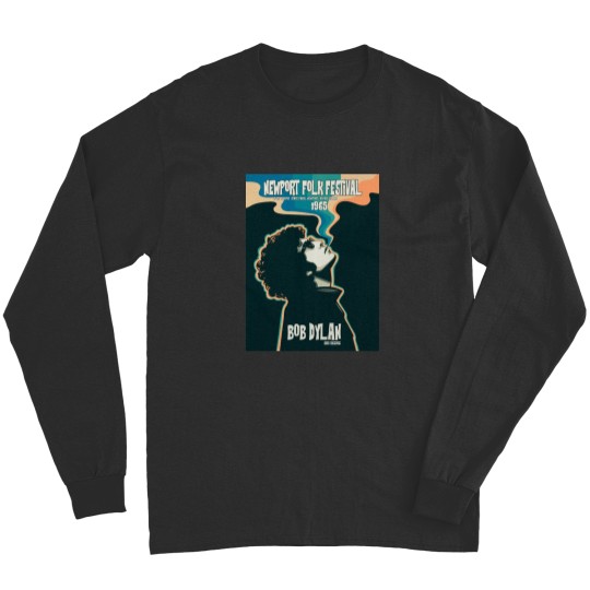 Discover Bob Dylan Newport Folk Festival Long Sleeves
