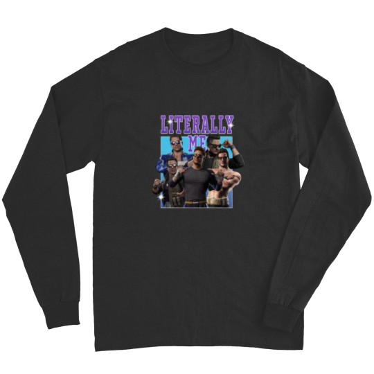 Discover Johnny Cage is Literally me Classic Long Sleeves, Johnny Cage Vintage Bootleg Long Sleeves