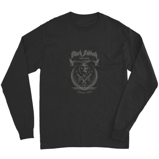 Discover Black Sabbath The End Mushroom Cloud Long Sleeves A Rock Off