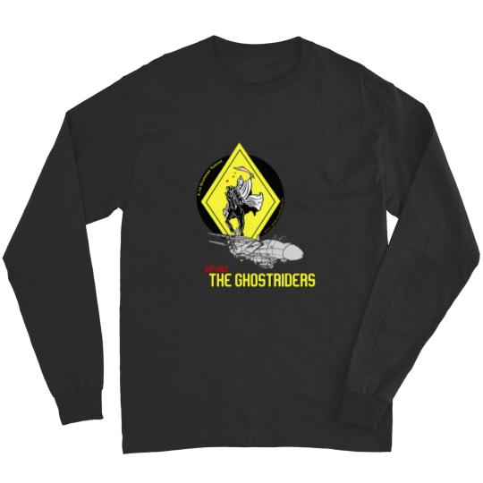 Discover F-14 Grumman Tomcat VF-142 The Ghostriders Long Sleeves