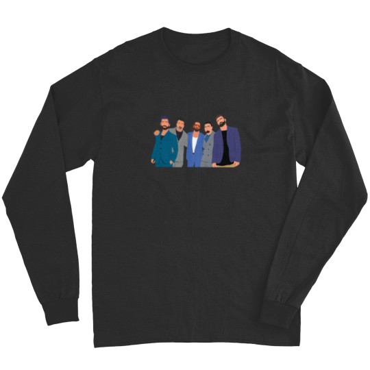 Discover NSYNC 90s boyband fan JC Chasez, Lance Bass, Justin Timberlake Classic Long Sleeves