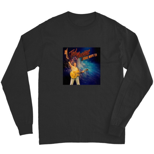 Discover Ted Nugent Tour 2023 Long Sleeve Shirts - Adios Mofo