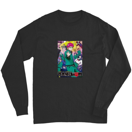 Discover Saiki K Manga Cover Long Sleeves