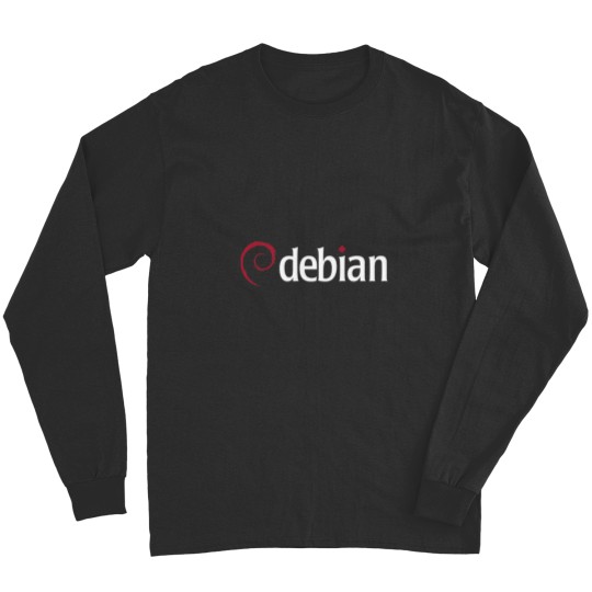 Discover Dark Debian Linux Long Sleeves