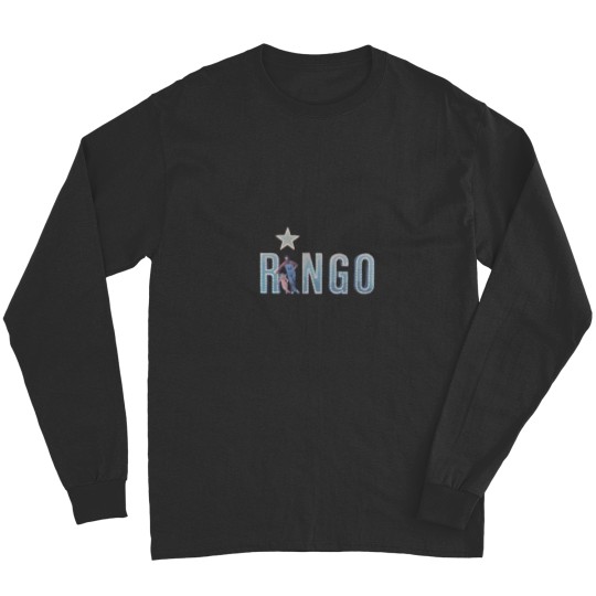 Discover Ringo (1973) - Minimalist Album Logo Long Sleeves