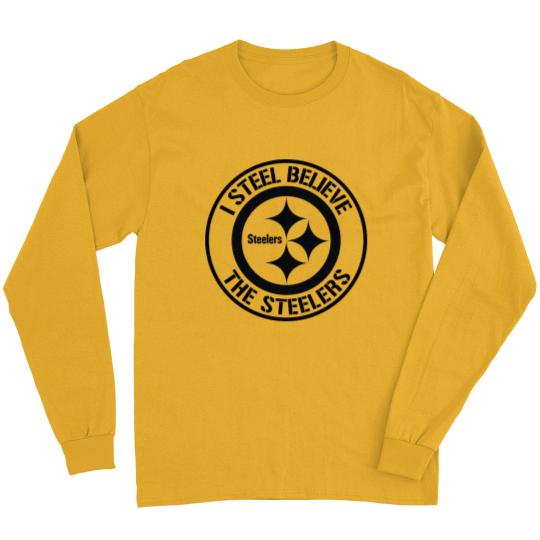 Discover i steel believe transparent saying Long Sleeves